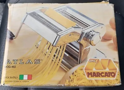 Marcato Atlas Model 150 Deluxe Pasta Machine Made In Italy Vintage Noodle Maker • $55