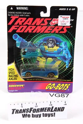 Sideswipe Sealed MISB MOSC Go-Bots G2 Transformers • $45