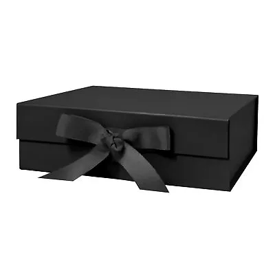 10.5 Inch Large Gift Box With Magnetic Lid And Ribbon For Birthday Weddings • $11.99