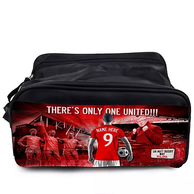 £12.95 • Buy Personalised Manchester Boot Bag Football Sports School PE Gym Kit Gift AFM823