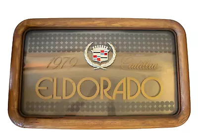 Cadillac Dealer Showroom Sign Vintage 1979 Cadillac Eldorado • $250