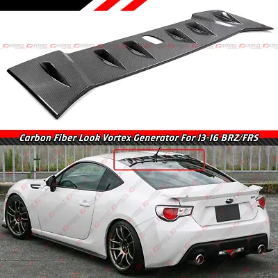 For 2013-18 Subaru Brz Scion Frs Carbon Look Rear Roof Vortex Generator Spoiler • $49.99