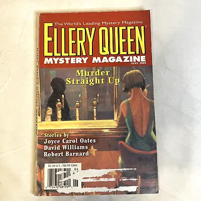 Ellery Queen Mystery Magazine Suspense Thriller Short Stories June 2002 • $8.99