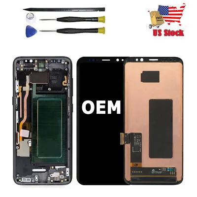 OEM LCD Display Touch Screen Digitizer Frame For Samsung Galaxy S8 S9 S10 Tool • $92.99