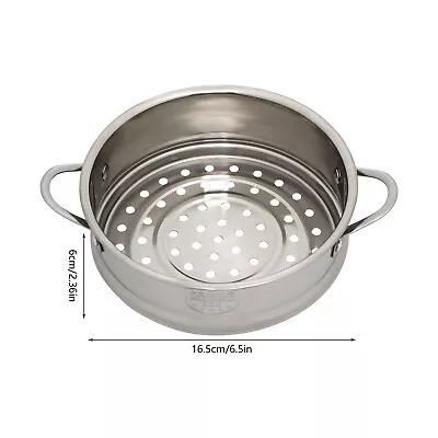 Steamer Pot Stainless Steel Kitchen Steamer Pot Vegetable Meat Cooking Steam Pot • $13.30