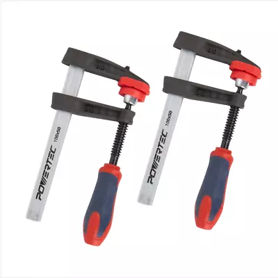 71591 4-Inch F Clamp Heavy Duty F Style Bar Clamps For Woodworking 330 Lb Capac • $35.68