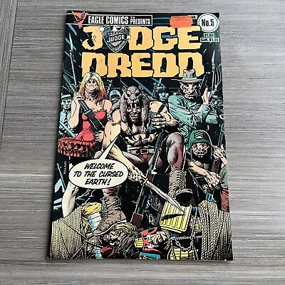 £1.99 • Buy Eagle Comics Presents JUDGE DREDD #5 Mar 1984 John Wagner/Brian Bolland 9.0 VFNM