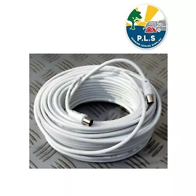 PLS Caravan TV Co-Axial Extension Lead 25m Coax Caravan Motorhome Camper 999015 • £14.95