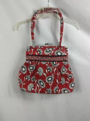 Vera Bradley Deco Daisy Eloise Shoulder Bag Kiss Lock Clasp Shoulder Bag Floral • $29.97