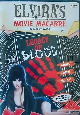 Legacy Of Blood 1971 - Elvira Mistress Of The Dark Movie Macabre (DVD 2006) • $14.89