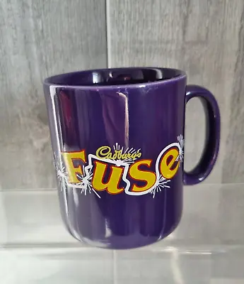 £9.50 • Buy Cadbury's Fuse Mug Cup By Tams England 'a Spark Of Genius' Logo Purple 9cm VGC