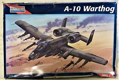 Monogram #5430 A-10 Warthog Scale 1:72 New-Open Box • $16