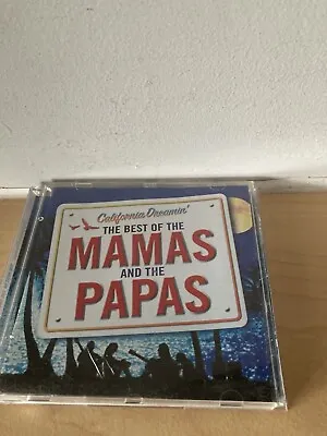 The Very Best Of Mamas & The Papas.California Dreamin. Cd.DISC & INLAYS NO CASE • £2.65