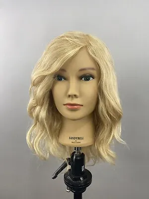 Mannequin Head Sandybell Light Blonde Hair 12 Inches Human Hair • $69