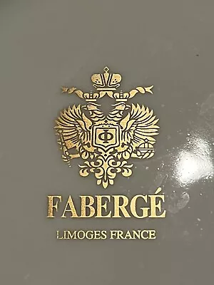 FABERGE EGG PLATE - LIMOGES FRANCE - GoldEnamel AndJeweled Egg - 5.5  • $12.99