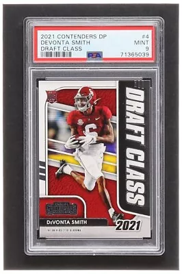 Devonta Smith 2021 Panini Contenders Draft Picks Class Red #4 RC (PSA 9) Heisman • $35.99