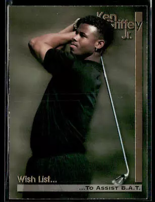 1995 Megacards Ken Griffey Jr. Wish List #8 Ken Griffey Jr. Baseball Card 0202G • $2.50
