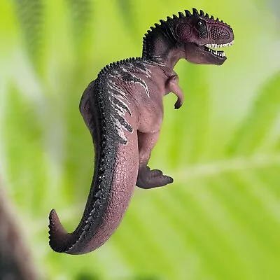 7” Schleich T-Rex Tyrannosaurus Dinosaur Figure Poseable Jaw Giganotosaurus Toy • $12