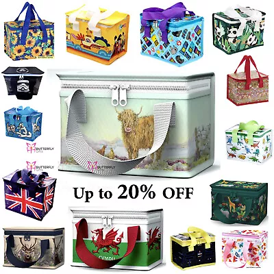£5.95 • Buy Children's Kids Adult Lunch Bags Insulated Cool Bag Picnic Bags School Lunchbox 