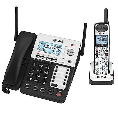  ATT-SB67138 SynJ 4-Line Corded/Cordless Phone System By AT&T • $479.48