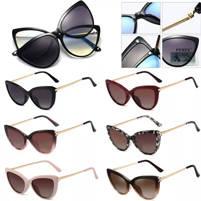 Bifocal Reading Glasses Sunglasses Polarized Magnetic Clip-on Readers 1.0~3.0 O • $33.29