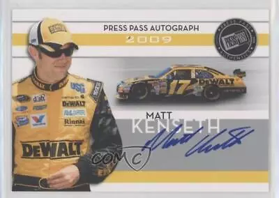 2009 Press Pass Auto Silver Matt Kenseth Auto HOF • $8.29