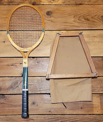 Vintage Wright & Ditson All-American Tennis Racket With Unique Press • $54