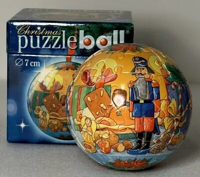 Christmas Nutcracker 3D Puzzle Ball 60 Pieces 2006 Ravensburger • $11.99