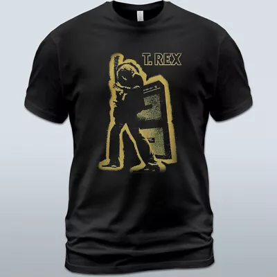 Cotton T-Shirt T. Rex Electric Warrior Album Tee Marc Bolan Dino Dines • $16.95