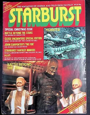 Starburst #29 Marvel Monthly Close Encounters Of The Third Kind Poster F/VF- • £4.99