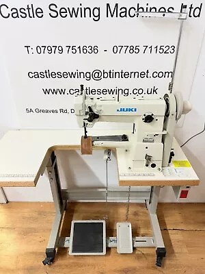 Juki DSC 244 Walking Foot Cylinder Arm Industrial Sewing Machine With Needle Pos • £995