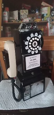 Vintage Thomas Model 1956 Collector's Edition Public Coin Pay Phone Wall Replica • $78.95