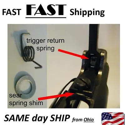 Mosin Nagant Trigger Spring Kit - Shorter Lighter Trigger Pull --- Same Day Ship • $12.99
