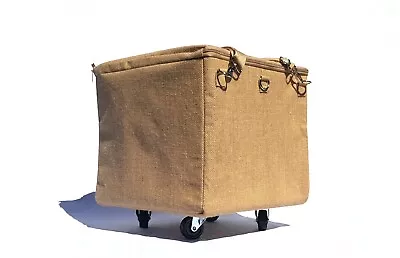 Shopping Bag With Wheels Heavy Duty Insuluted For Moving Or Storing • $49