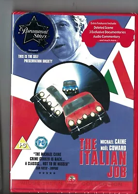 The Italian Job (DVD 2007) MICHAEL CAINE BRAND NEW SEALED • £3.99