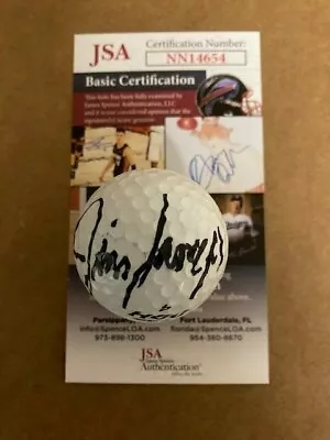 Jim Langer Dolphins  Football HOF Signed Golf Ball With JSA Ceret. • $97.58