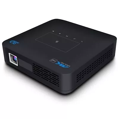 4K 3D Projector Android 9.0 5G Wifi Bluetooth DLP Smart Home Cinema HDMI 4+32GB • £299.88