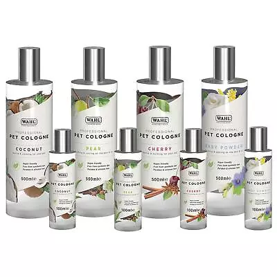 £5.53 • Buy Wahl Professional Pet Cologne Vegan Friendly Various Scent In 100ml Or 500ml