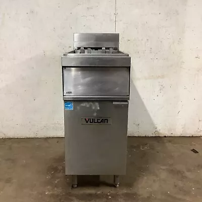 Deep Fat Fryer Vulcan 1ER50A-1 50lb Electric Fryer 3ph 208v TESTED • $3000