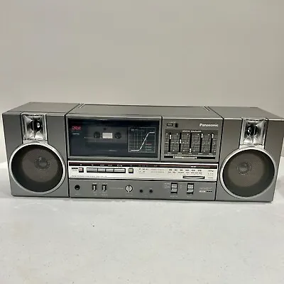 Vintage 80's PANASONIC RX-C45 Boombox Ghetto Blaster Cassette Player Radio • $215