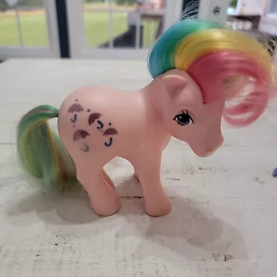 Vintage G1 1983 My Little Pony Parasol With Rainbow Mane • $11.20