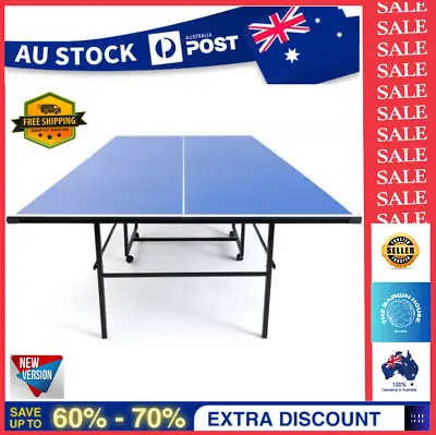 Table Tennis Table Foldable Ping Pong Family Indoor Outdoor Game NEW AUS SHIP • $269.95