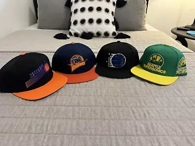 Mitchell & Ness NBA Hats • $55