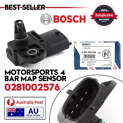 Oem Genuine Bosch 0281002576 Motorsports 4 Bar Map Sensor For Turbo Custom Boost • $51.29