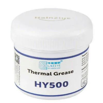 $12.99 • Buy HY500 Model HY530 Grey Thermal Paste Grease Compound 100g Can
