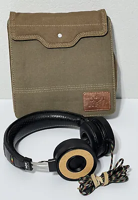 House Of Marley Redemption Song On-Ear Headphones W/ Case • $48.99