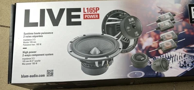 Haut-parleur Composant BLAM L165P 165mm 90W RMS 3 Ohms - Neuf Sous Emballage - Pour Installation Audio Voiture Ou Home Studio