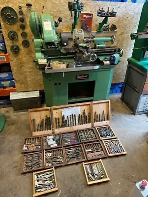£5995 • Buy Myford Super 7 Lathe 3 4 Jaw Chucks Full Tooling Package Power Feed Screwcutting