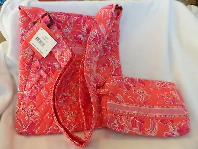 Vera Bradley Hipster And Small Cosmetic In Hope Toile  • $49.50