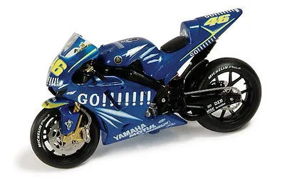 2005 Yamaha YZR M1 V.Rossi Moto GP World Champion RAB081 1/24 Scale IxoModels  • £24.44